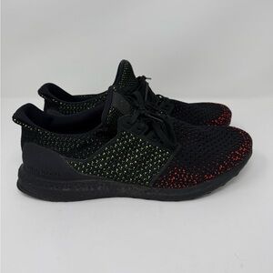 Adidas Ultraboost Running Shoes Black Multi Knit Men’s Size 12